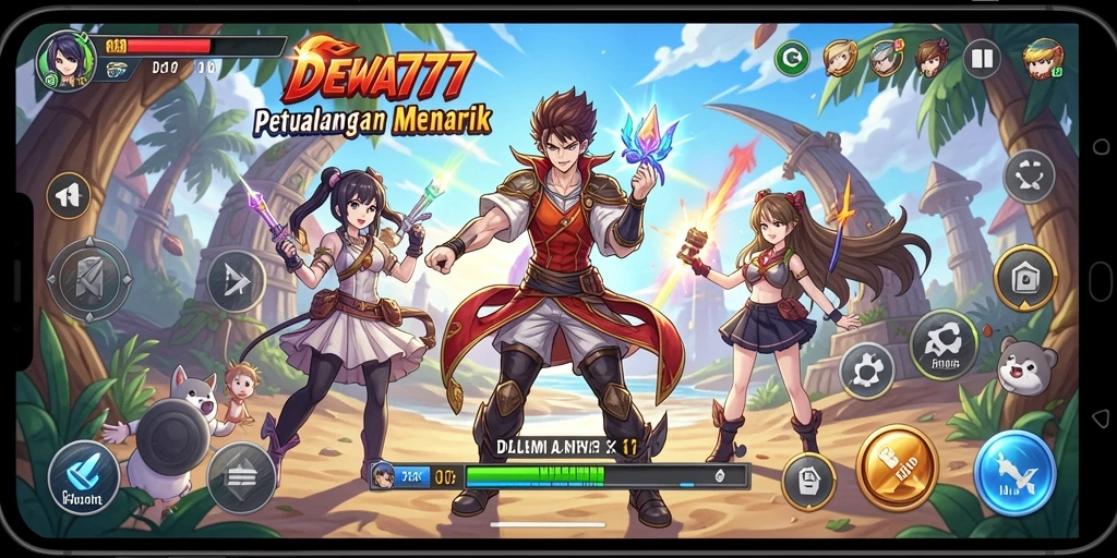 Tampilan menarik dari gameplay DEWA777 yang penuh aksi.