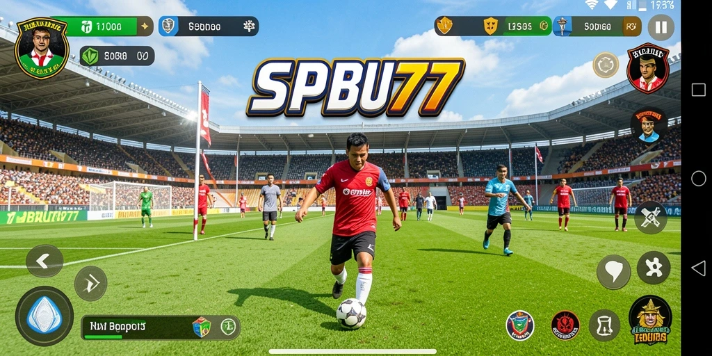 Tampilan gameplay SPBU77 yang seru dan mendebarkan.