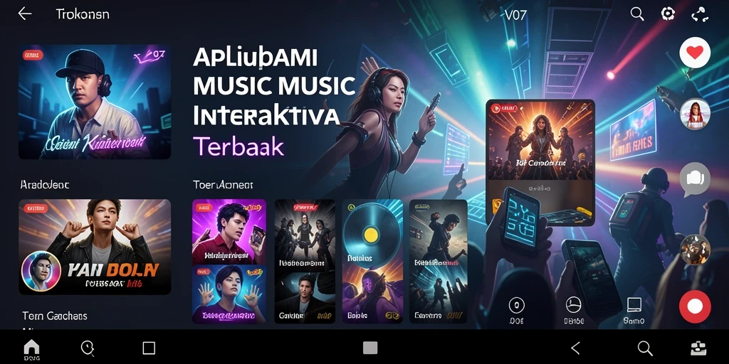 Screenshot V07 menunjukkan momen seru dalam bermain musik.